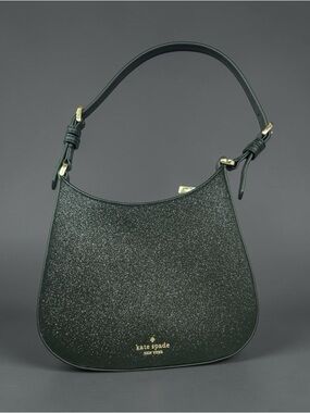 kate spade Black Glitter Shoulder Bag
